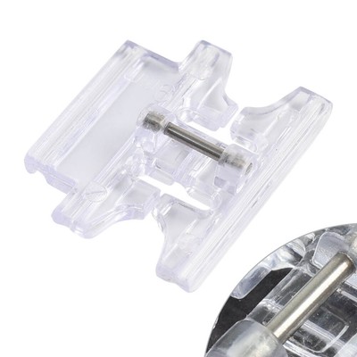 9mm Pfaff Clear Snap-On Pintuck Foot With Decorative Stitch Guide #93-036944-91