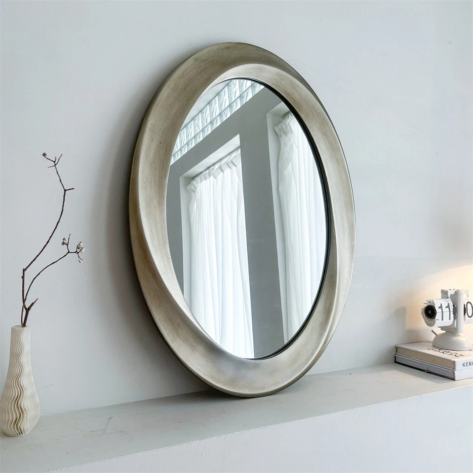 Upgrade Vintage Wall Mirror Entryway Hallway Accent Mirrors For Home Decorative - image 4 of 4