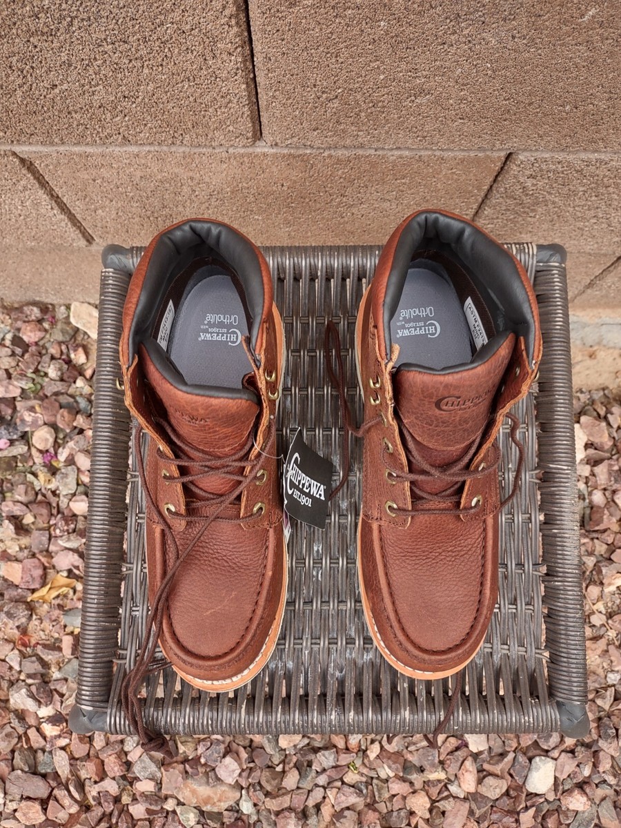 Chippewa Edge Walker Briar Wedge Boots Waterproof Composite Toe 8D Wide Shoes | Chippewa Edge Walker Briar Wedge Boots Waterproof  main image 2