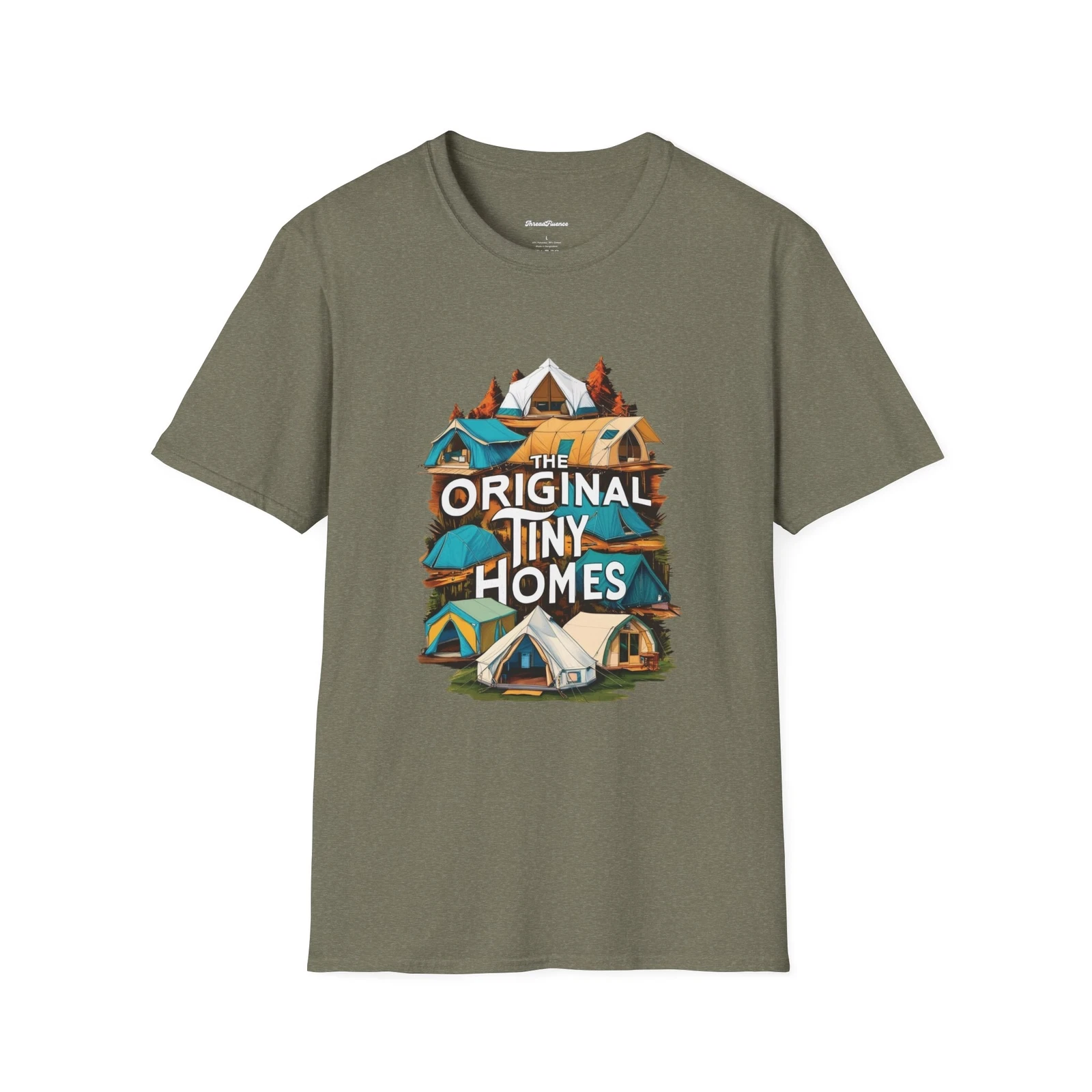 Funny Tent Lover Unisex T-Shirt, Camping Tee, Sarcastic Tiny Home Shirt