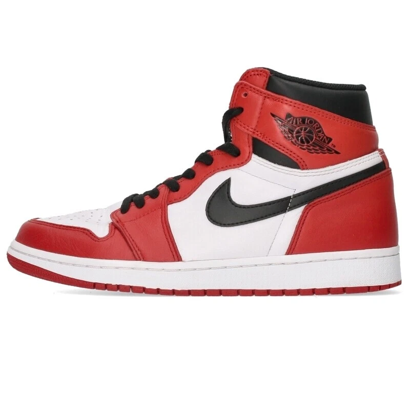 NIKE AIR JORDAN 1 RETRO HIGH OG CHICAGO Red x White x Black Men's 27.5cm Used