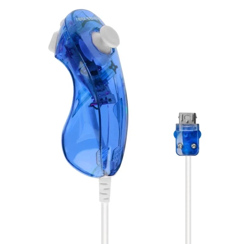 PDP Rock Candy Blueberry Boom Nunchuck for Nintendo Wii & Wii U - Image 2 of 3