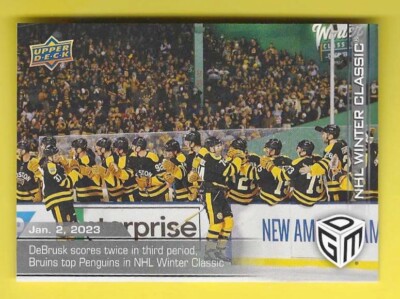 2022-23 Upper Deck Game Dated Moments Jake DeBrusk /599