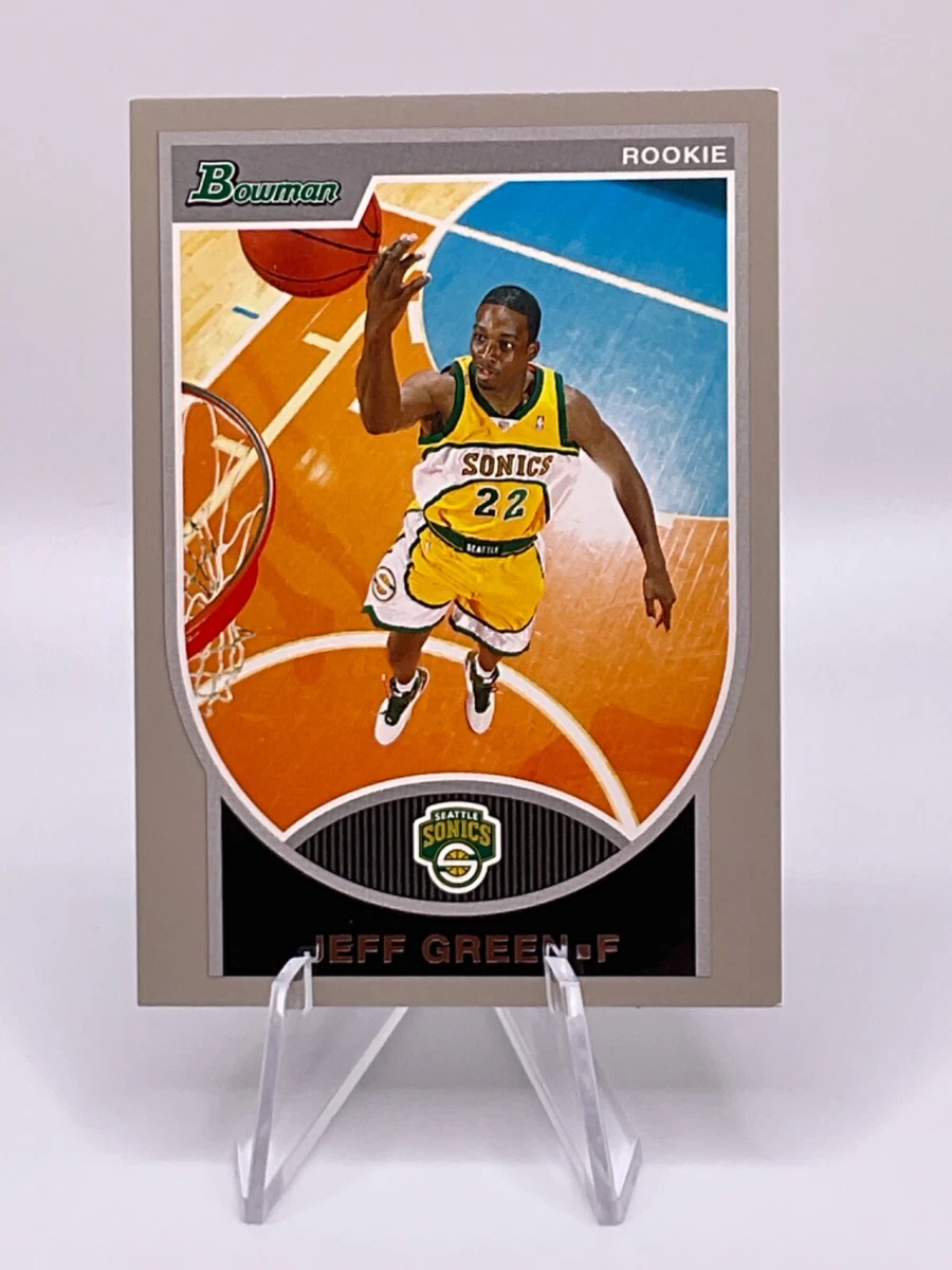Basketball Jeff Green Rookie 2007-08 Season Sports Trading Cards
