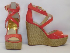 michael michael kors gabriella leather wedge