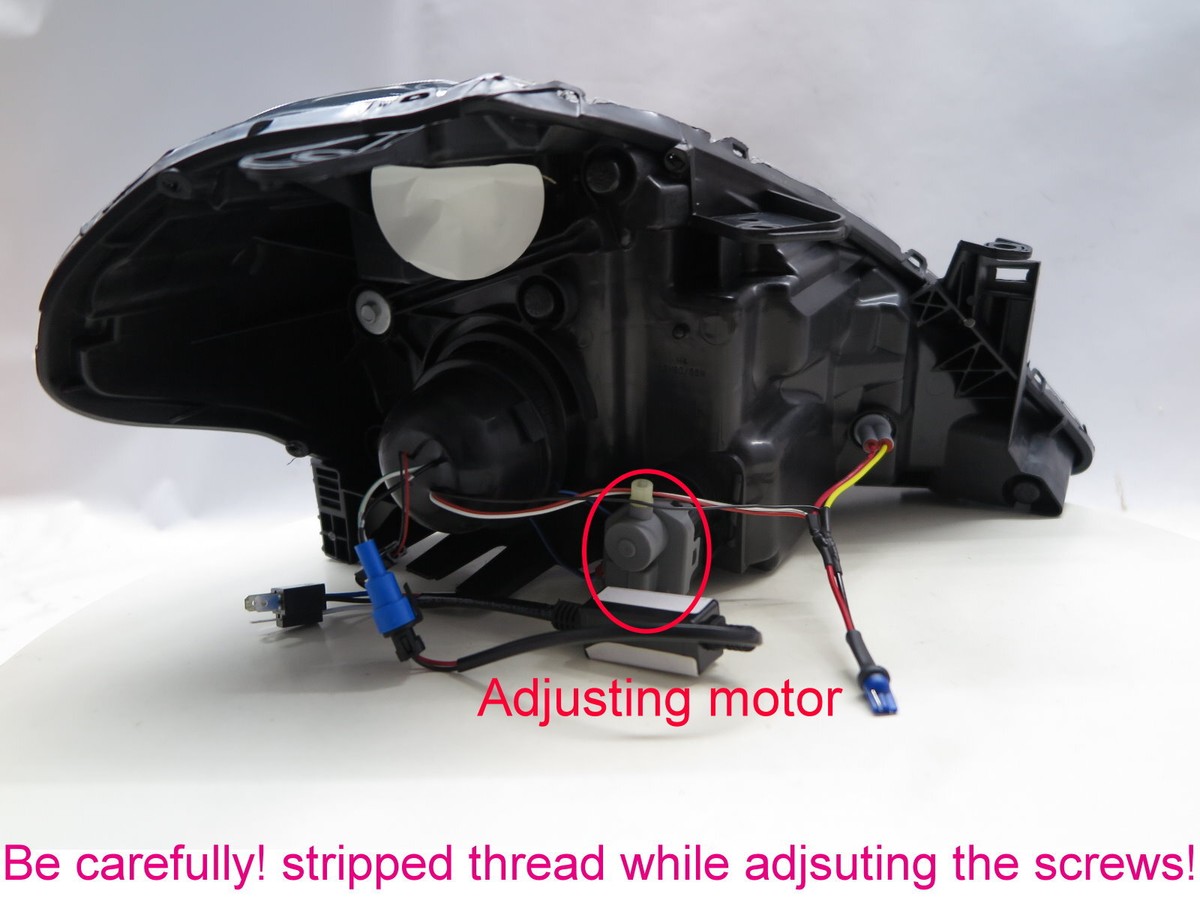 TIIDA C11 MK1 08-12 Guide LED Angel-Eye Headlight W/ Motor CH for