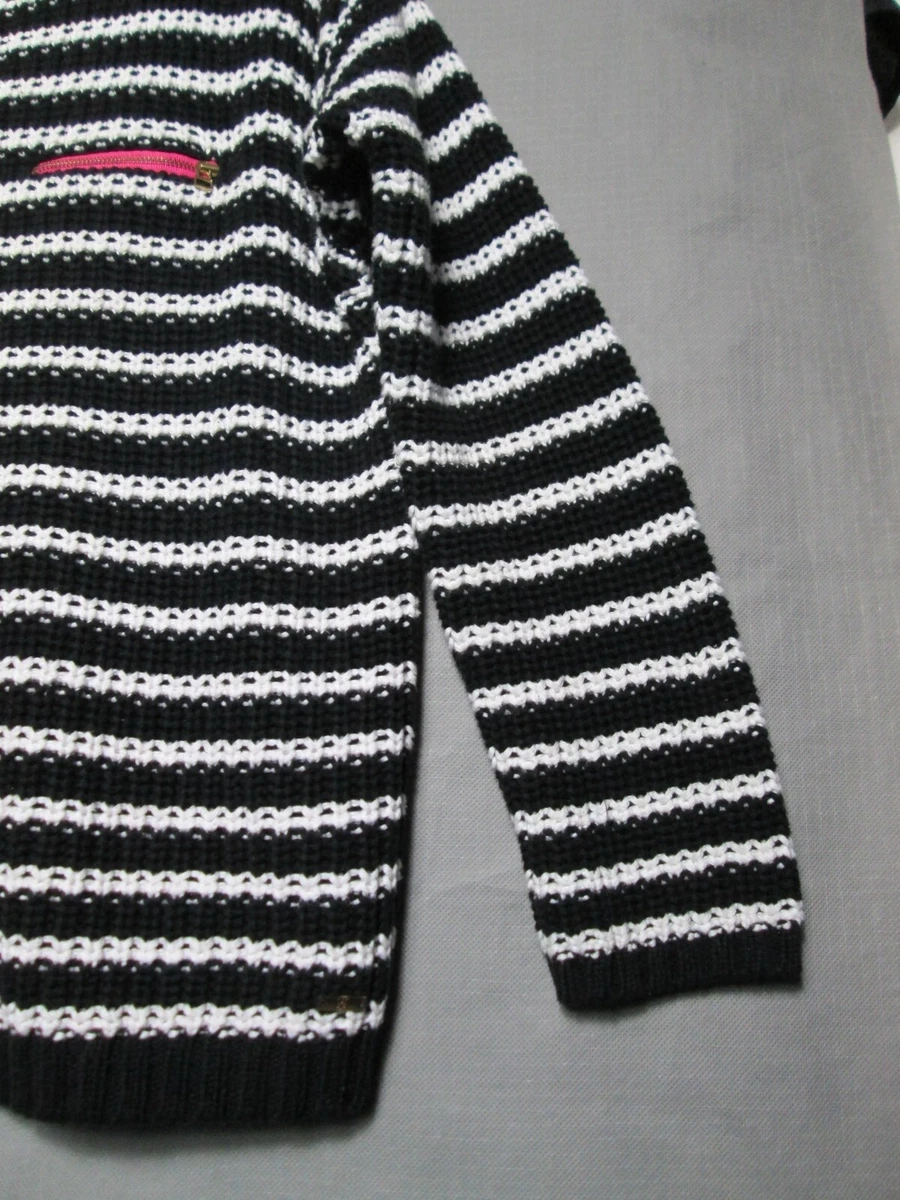 Tommy Hilfiger Cardigan Pullover | White 90\'s & Womens eBay Black Sweater XL Casual