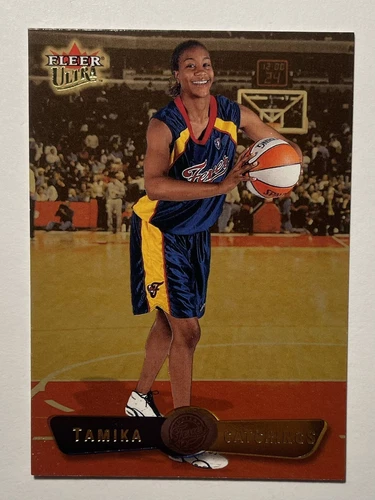 2002 Fleer Ultra WNBA Gold Medallion Tamika Catchings #48 HOF Read