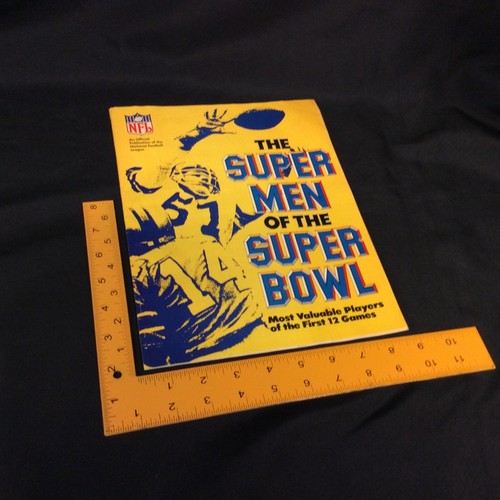 Vintage - The Super Men of The Super Bowl Magazine ©1975 NFL - Picture 8 of 8