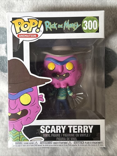 Funko Pop! Animation: Scary Terry #300 Vinyl Figure Rick and Morty Collectible