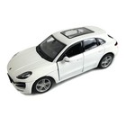 Bburago 1:24 Scale Model Diecast Porsche Macan White - Collectible Toy Car