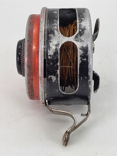Firestone Fly Reel No 5643-2 Red Fly Fishing, RARE, Works, Needs Cleaning - Picture 7 of 7