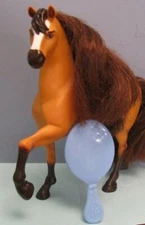 Dreamworks Spirit Riding Free Horse HIMSELF w/ Brush Just Play 6" PONY-Brushable