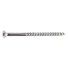 Simpson S12350WP5 Strong-Drive DWP WOOD SS Screw 12 x 3-1/2 in. T27, Flat Hea