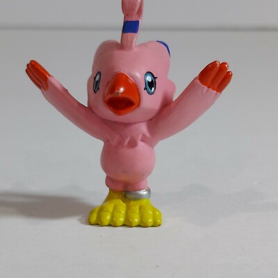 2000 Digimon Digital Monsters 1.75'' Biyomon Piyomon Mini PVC Figure Bandai