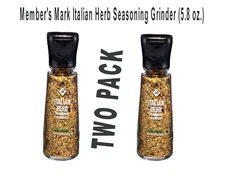 Member's Mark Italian Herb Seasoning Grinder 5.8 oz  2 PACK