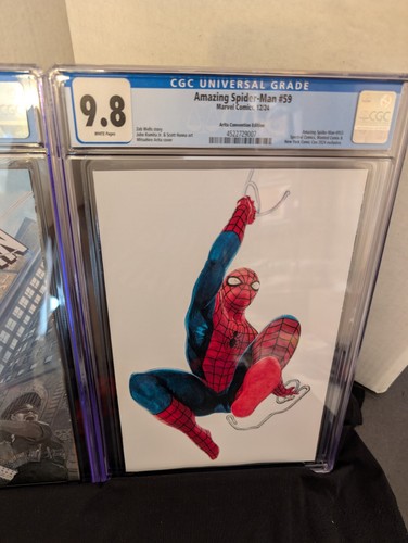 AMAZING SPIDER-MAN #59 NYCC CGC 9.8 MITSUHIRO ARITA POKEMON MINT 🔥 SET🔥 - Picture 3 of 3