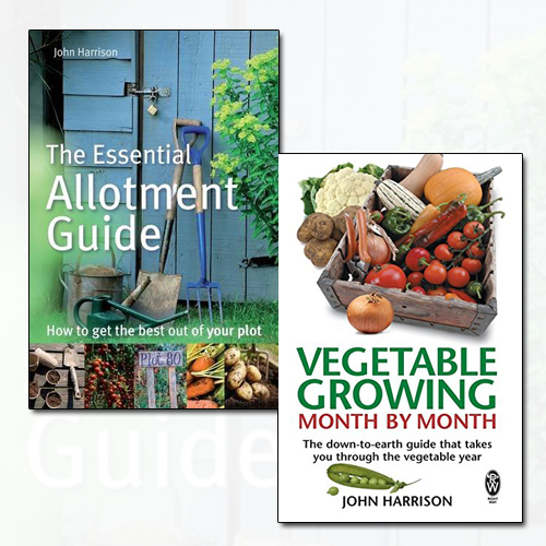 John Harrison Vegetable Growing Collection 2 Books Set Essential Allotment Guide