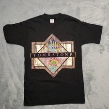 Vintage Tombstone Arizona Shirt Mens S Black Tourist Single Stitch Made in USA