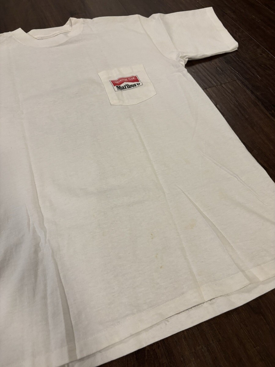 Vintage 90s Marlboro Adventure Team Lizard Rock Pocket T-Shirt