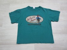 Vintage 1990s Levis Strauss Cowboy Horse Graphic Promo T Shirt Youth Size 6