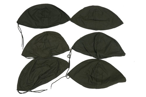 Authentic French Army M51 Green Helmet Cover Indochina Algerian War Dated - Picture 3 of 5