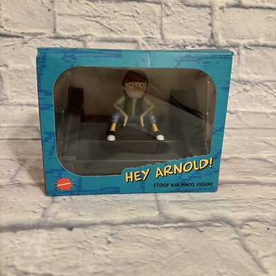 Nick Box Exclusive Hey Arnold! Stoop Kid Culture Fly Vinyl Figure w Original Box