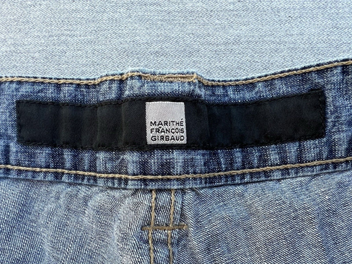Marithe Francois Girbaud Jeans Blue Y2K Baggy Skater Wide Leg Grunge Men's 36 - Picture 9 of 14