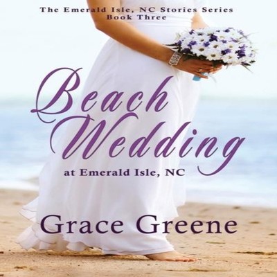 Beach Wedding at Emerald Isle NC Grace Greene Hardcover Kersey Cr