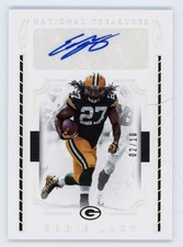 2016 Panini National Treasures Eddie Lacy Auto /10 Packers 1167