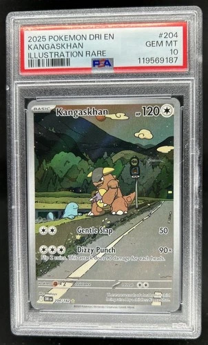 2025 Pokemon Destined Rivals Kangaskhan #204/182 PSA 10 GEM MINT