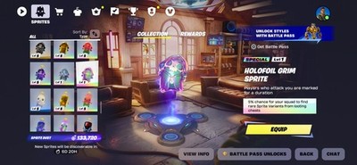 LVL 5 Holofoil Grim & Gem Llama Sprite Bundle *SUPER RARE*( MASTERED LVL5)