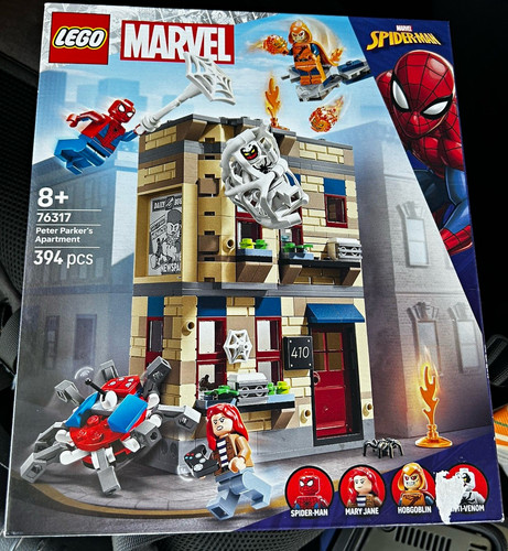 LEGO Marvel Spider-Man Peter Parker’s Apartment 76317 394pcs Age 8+