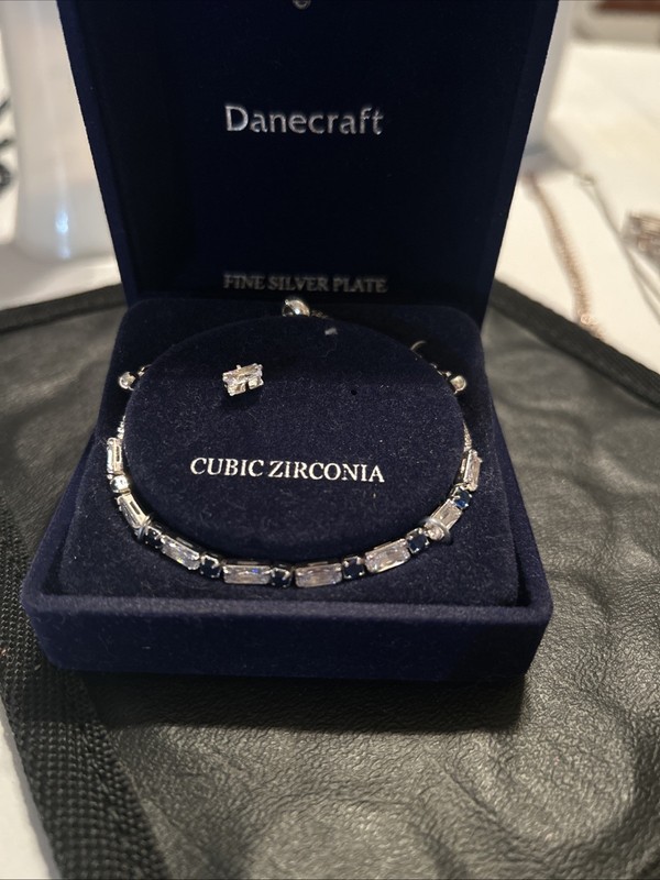 Danecraft Fine Silver Plated Jewelry Gift Set