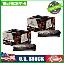 2 Box Pine Mountain 3-Hour Firelogs, 6 Ct Box