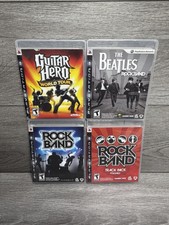 Jeu PS3 Rock Band - Version Française - Boîte Et Notice Incluses - Très Bon état - Éditeur Bandai
