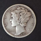 1924  *P * MERCURY HEAD SILVER DIME- FREE SHIPPING! C3812