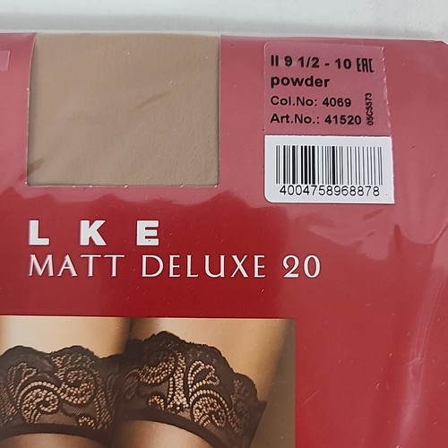 NEW Falke Transparent Matt Deluxe 20 Den Tights Powder Sz 9.5-10 - Picture 5 of 6