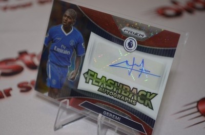 Geremi / Panini Prizm Flashback Auto / FC Chelsea / TOP