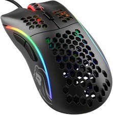 Image of GLORIOUS Gaming Model D Wired Gaming Mouse - 68g Superlight Honeycomb Design, RG