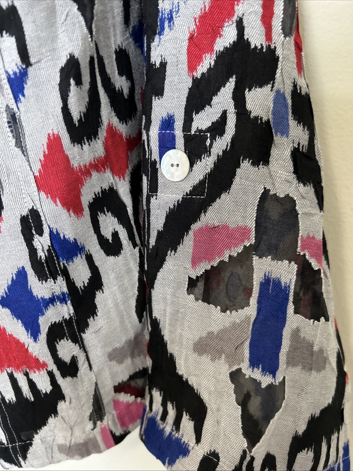 Ruby Rd. Lightweight Jacket Multicolor Geometric … - image 2