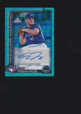 2025 Topps Pro Debut Baseball #PD-45 Trey Yesavage Auto /75 Toronto Blue Jays