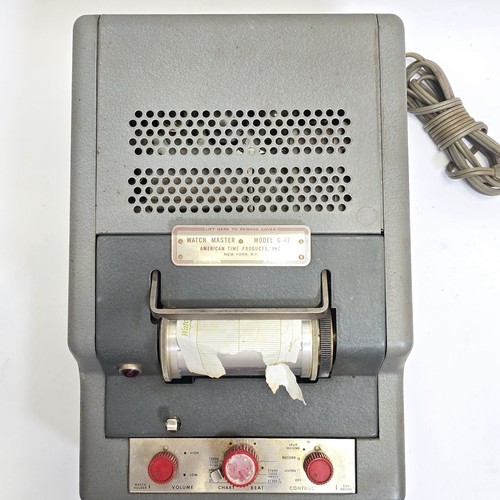 Vintage Watch Master Model G-47 Timing Machine | Powers On | Untested Lights Up - Picture 4 of 10