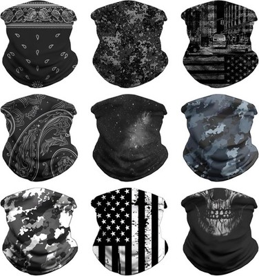 Neck Gaiter Face Cover - Sun Protection Mask Balaclava for Men and Women