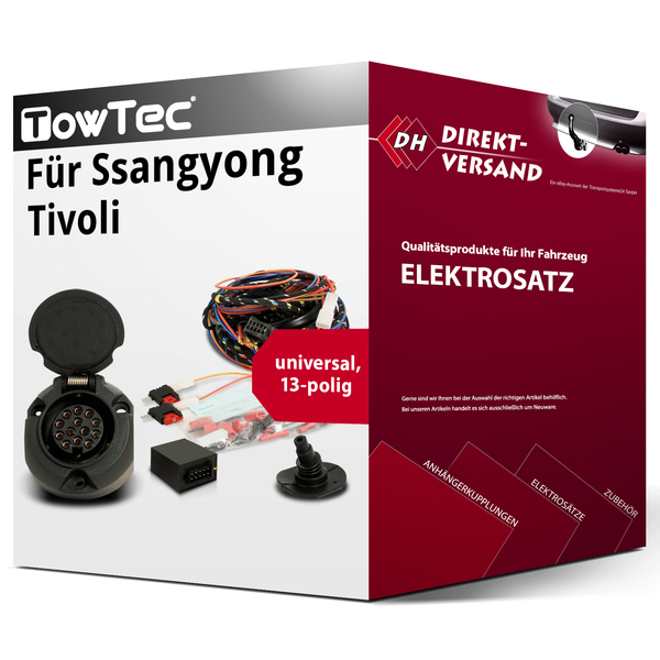 E-Satz 13Polig Universell für Ssangyong Tivoli 06.2019-Jetzt Neu-image