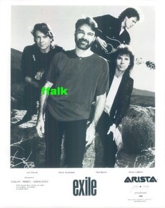 Press Photo & Release: EXILE 8x10 B&W 1989