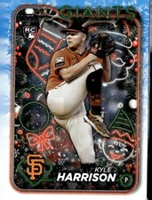2024 Topps Holiday #H175 Kyle Harrison Silver Glitter