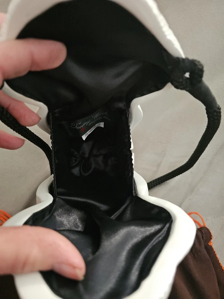 TIMMY WOODS BEVERLY HILLS WHITE BICHON FRISE DOG SHOULDER BAG PURSE ACACIA WOOD - Image 4 of 4