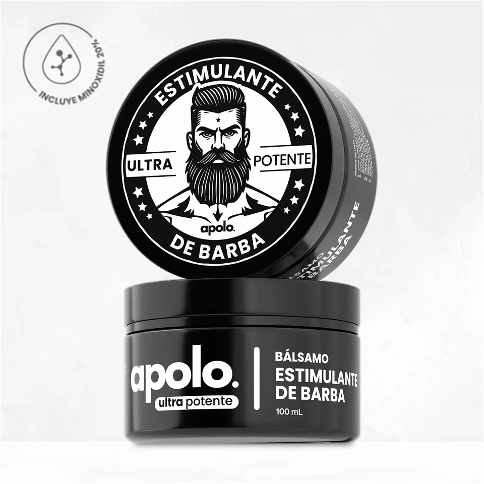 Beard Cosmetics Beard Oil Barba Apolo Cosmetics Para Barba 100ml - Exp2027 - Image 4 of 4