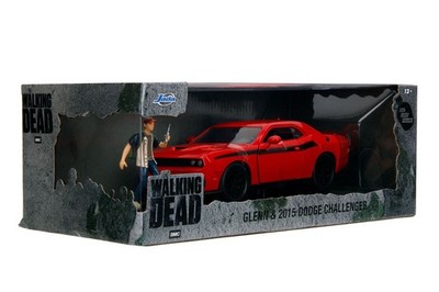 Jada 1/24 2015 Dodge Hellcat Mit Glenn Figur The Walking Dead 35185